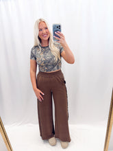 Load image into Gallery viewer, Hunting Season Baby Tee Dark Camo💖 2 smalls &amp; 1 medium left
