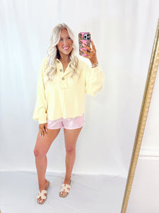 Clouds Of Yellow Pullover