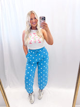 Load image into Gallery viewer, Blue Dot Joggers
