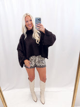 Load image into Gallery viewer, Cabin Weekend Sweater Brown
