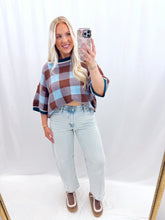 Load image into Gallery viewer, Blueberry Mocha Sweater Top
