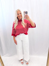 Load image into Gallery viewer, Summer In The USA Top RED
