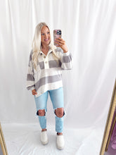 Load image into Gallery viewer, Snuggle Stripes Pullover
