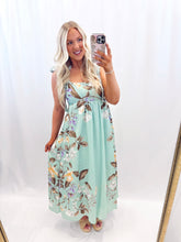 Load image into Gallery viewer, Bloom Lagoon Dress TEAL
