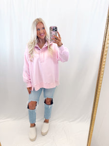 Tickled Pink Pullover