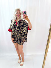 Load image into Gallery viewer, Cheetah Chic SET (top + shorts)💖 1 large left
