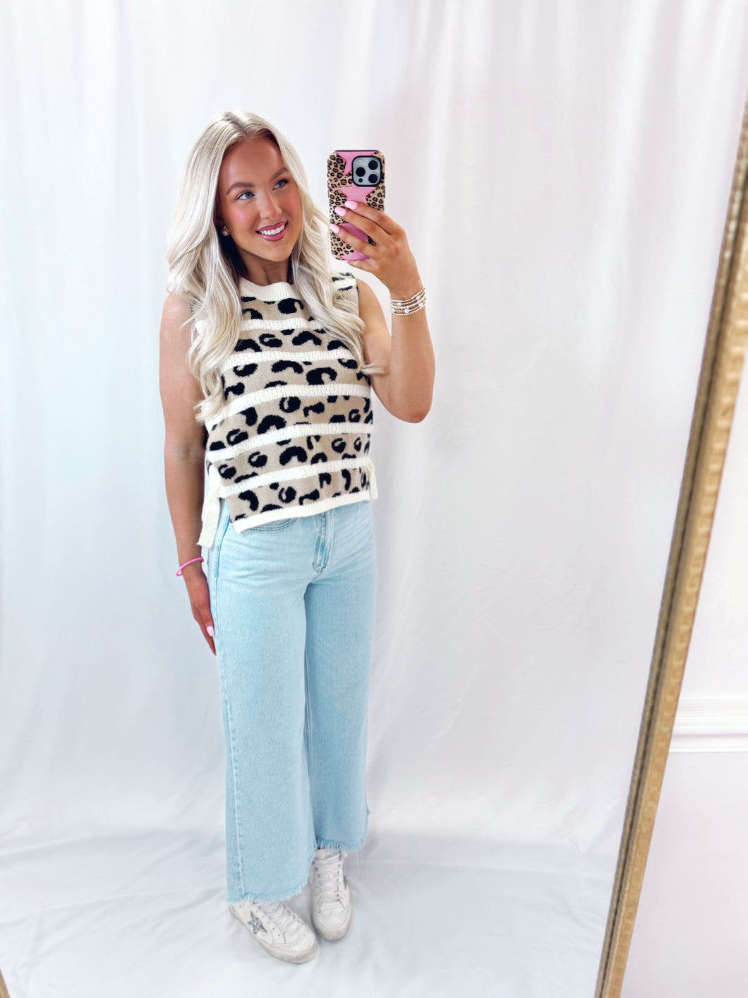 Wildly Cute Knit Top