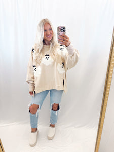 Girly BOO Pullover