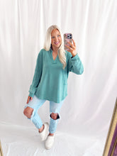 Load image into Gallery viewer, Faded Fern Pullover
