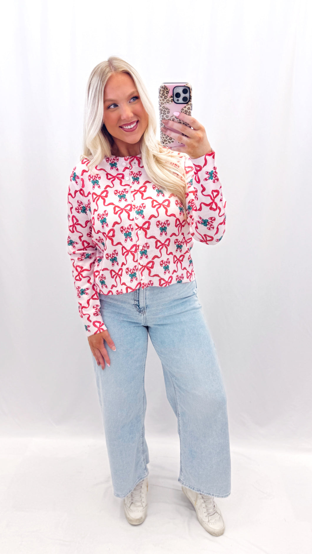 Candy Cane Lane Sweater