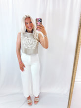 Load image into Gallery viewer, Beach Bum Denim Top
