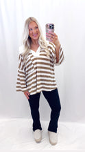 Load image into Gallery viewer, Striped On You Pullover
