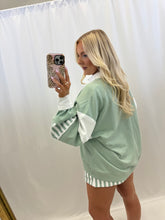 Load image into Gallery viewer, Seaside Stripes SET (pullover + shorts)💖 1 small left
