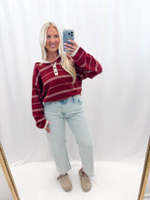 Load image into Gallery viewer, Southern Comfort Sweater Red
