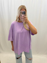 Load image into Gallery viewer, Everyday Essential Oversized Tee LAVENDER
