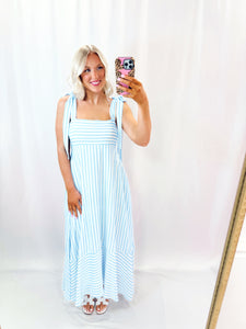 Showered In Blue Dress