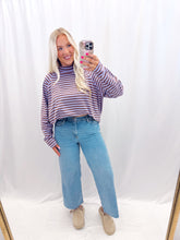 Load image into Gallery viewer, Blackberry Mocha Long Sleeve Top

