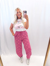 Load image into Gallery viewer, Mauve Dot Joggers
