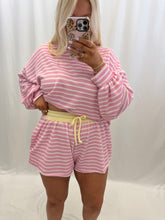Load image into Gallery viewer, Pink Lemonade SET (top + shorts)💖 1 medium left
