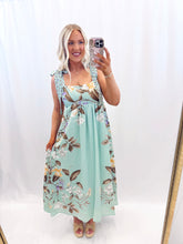 Load image into Gallery viewer, Bloom Lagoon Dress TEAL
