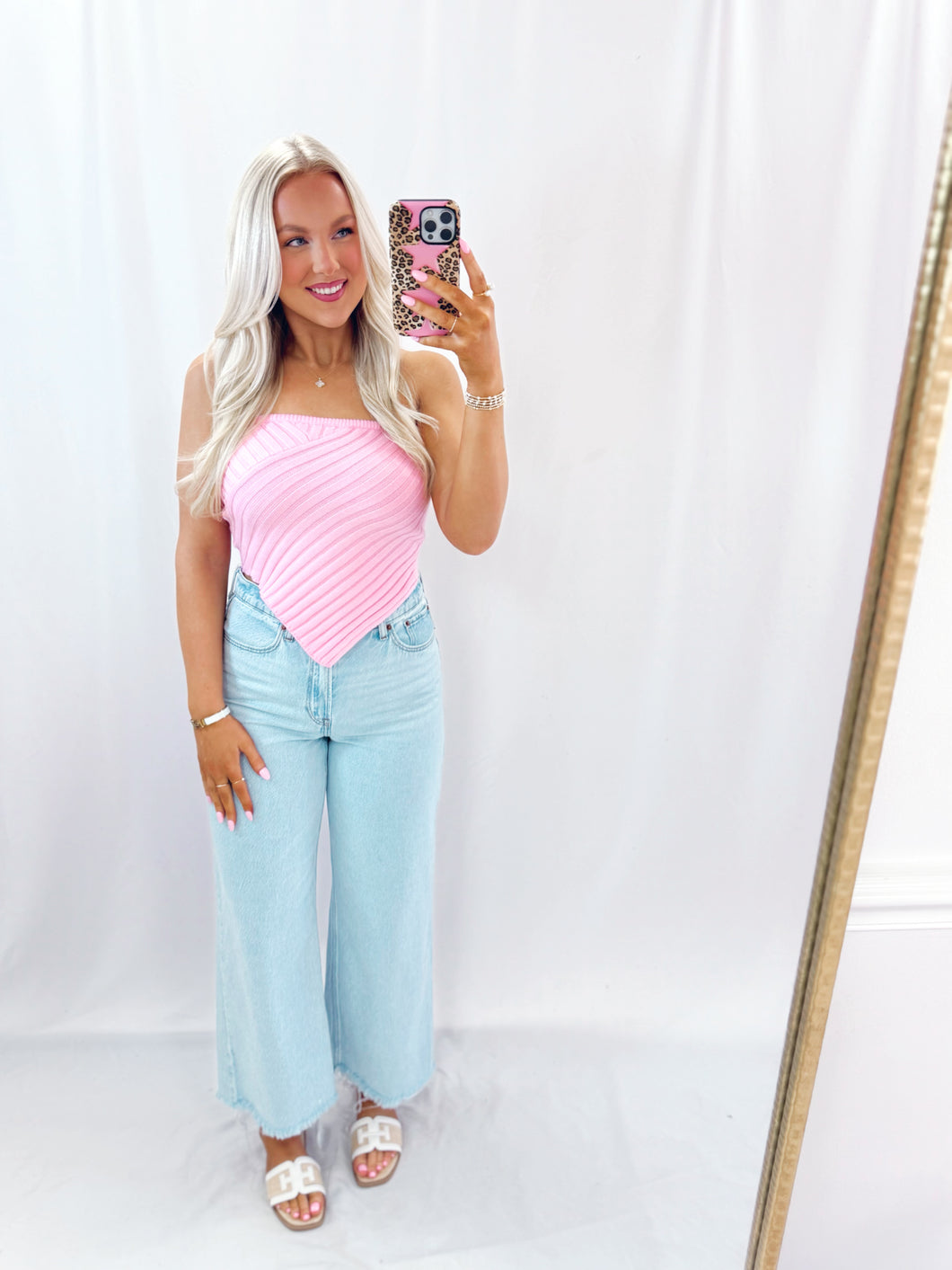 Summer Of Me Top PINK💖 1 medium left
