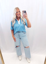 Load image into Gallery viewer, Weekend In Color Top BLUE💖 small &amp; medium left

