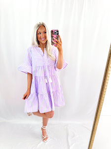 Spring Stripes Dress