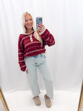 Load image into Gallery viewer, Southern Comfort Sweater Red
