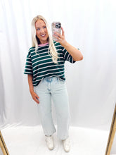 Load image into Gallery viewer, Good Mood Top Green/Pink
