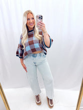 Load image into Gallery viewer, Blueberry Mocha Sweater Top
