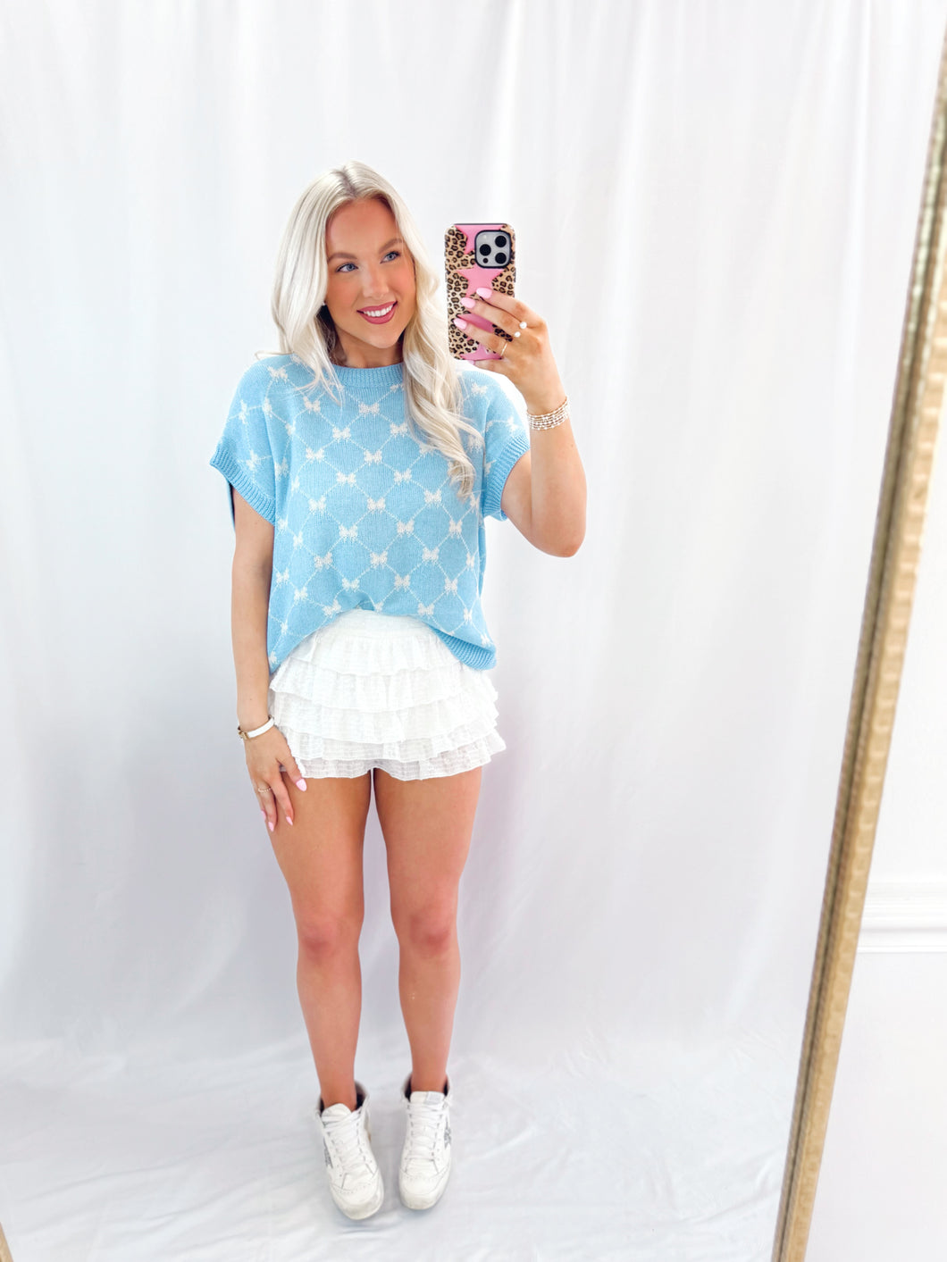 Bow Babe Knit Top