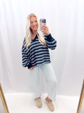 Load image into Gallery viewer, Midnight Stripes Top
