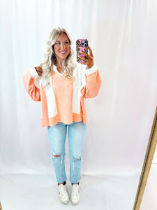 All Peachy Pullover