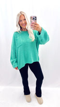Load image into Gallery viewer, Snuggled Up Sweater GREEN
