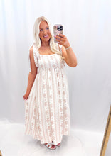 Load image into Gallery viewer, Floral Keepsake Dress TAN💖 1 large left
