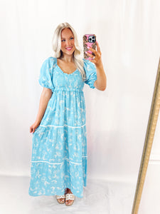 Blue Brunch Dress