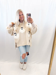 Girly BOO Pullover