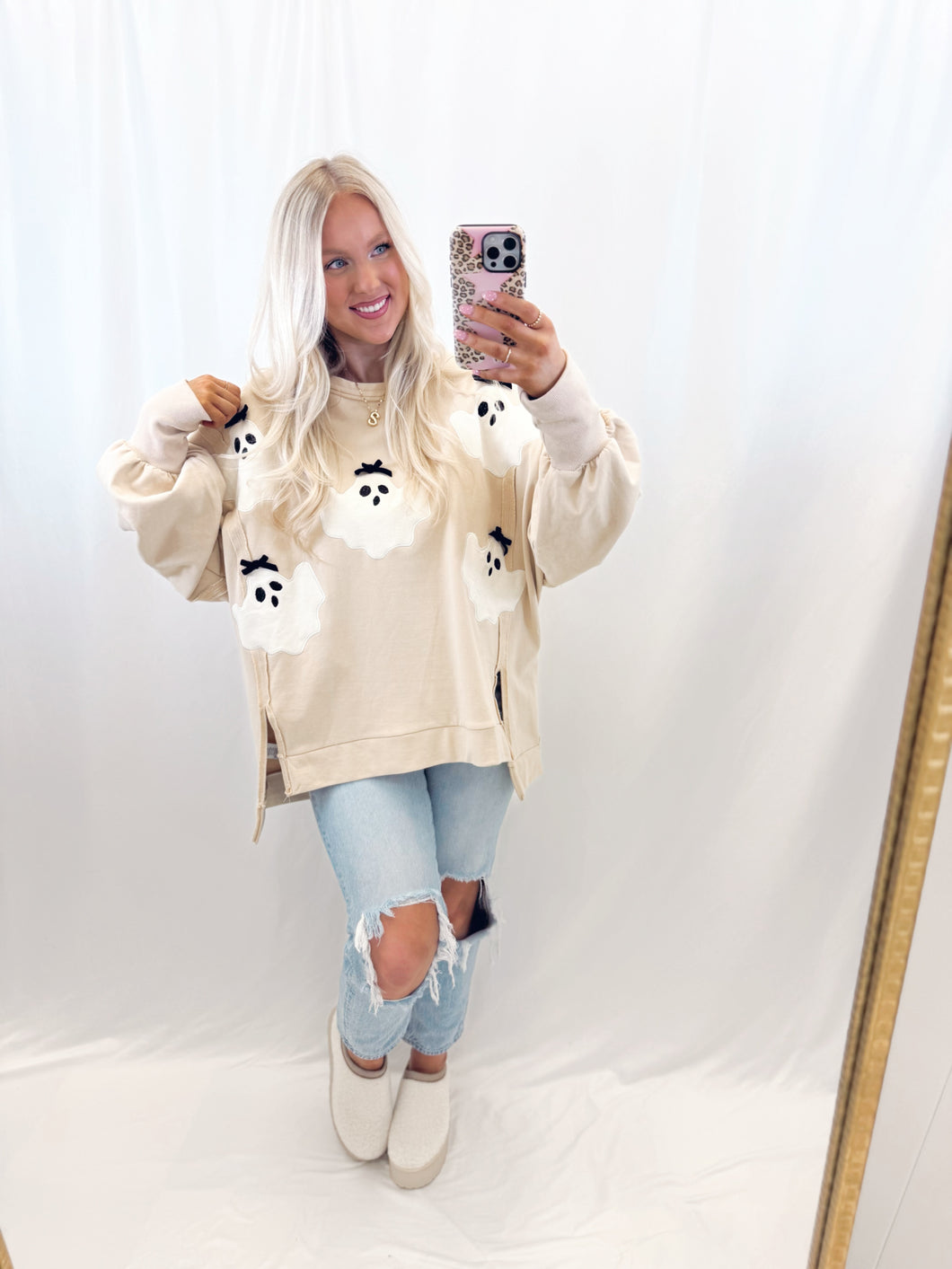Girly BOO Pullover