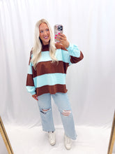 Load image into Gallery viewer, Mint Chocolate Oversized Top
