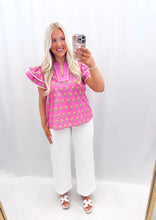 Load image into Gallery viewer, Sweetheart Petals Blouse PINK💖 2 mediums left
