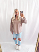 Load image into Gallery viewer, Faded Mocha Pullover💖 1 small left
