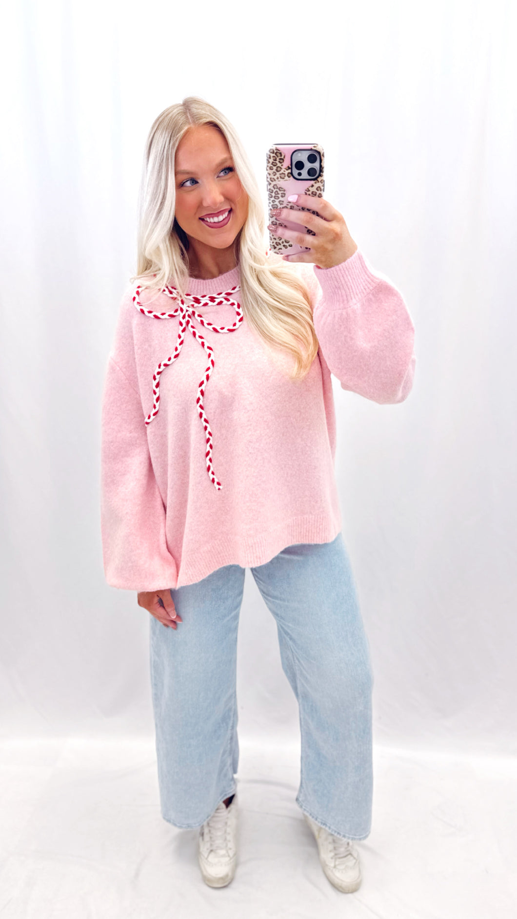 Merry, Bright, & Bows Sweater