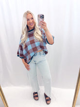 Load image into Gallery viewer, Blueberry Mocha Sweater Top
