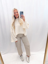 Load image into Gallery viewer, Hometown Honey Gingham Jeans
