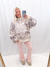Load image into Gallery viewer, *PREORDER* Make Heaven Crowded Camo Mockneck (ETA DEC 7TH SHIP) order separately or all items will ship when preorder arrives

