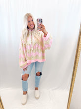 Load image into Gallery viewer, Cuddle Cloud Sweater PINK/TAN
