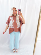 Load image into Gallery viewer, Sparkly Leopard (Sequins) Oversized Top
