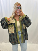 Load image into Gallery viewer, Festive In Plaid Shacket
