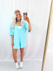 Burst Your Bubble Reversible T-Shirt Romper