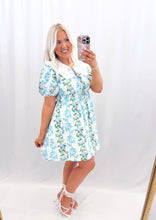 Load image into Gallery viewer, Love + Lace Dress BLUE
